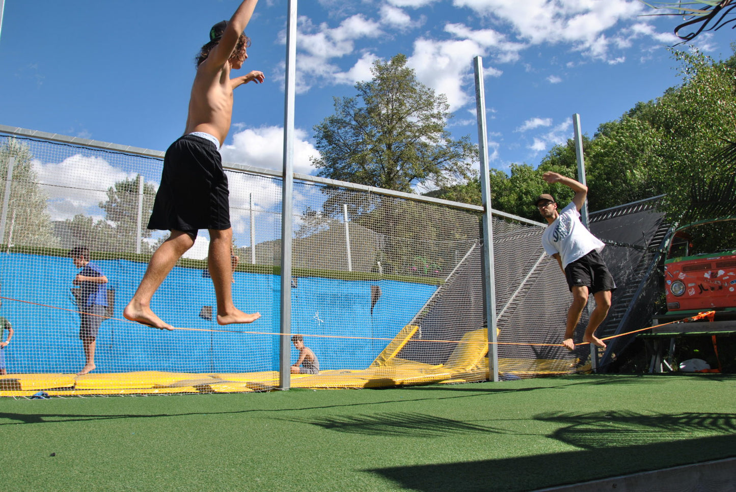 Drop-in Water Jump Park